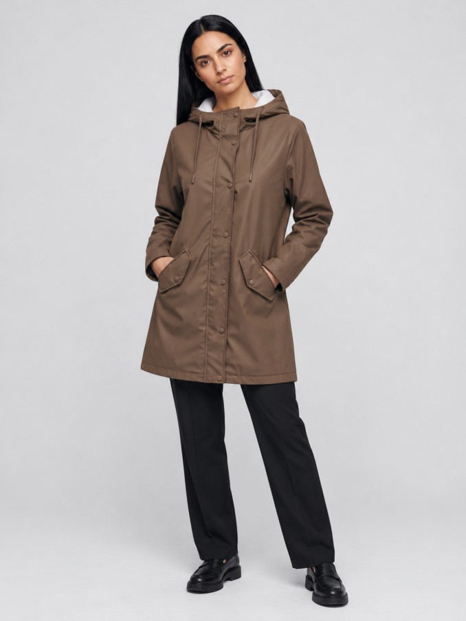 Parka Woman Brown Only