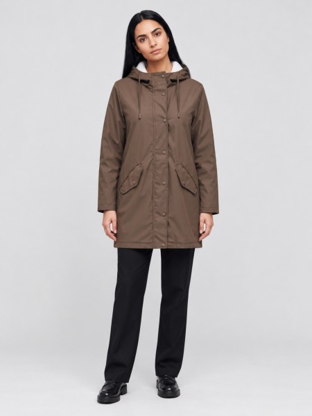Parka Woman Brown Only
