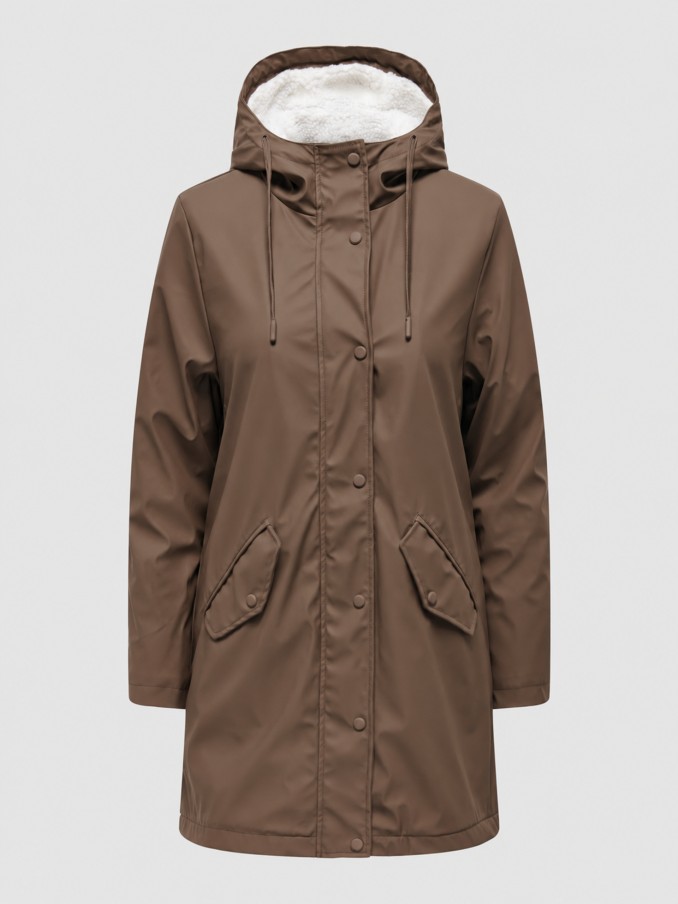 Parka Woman Brown Only