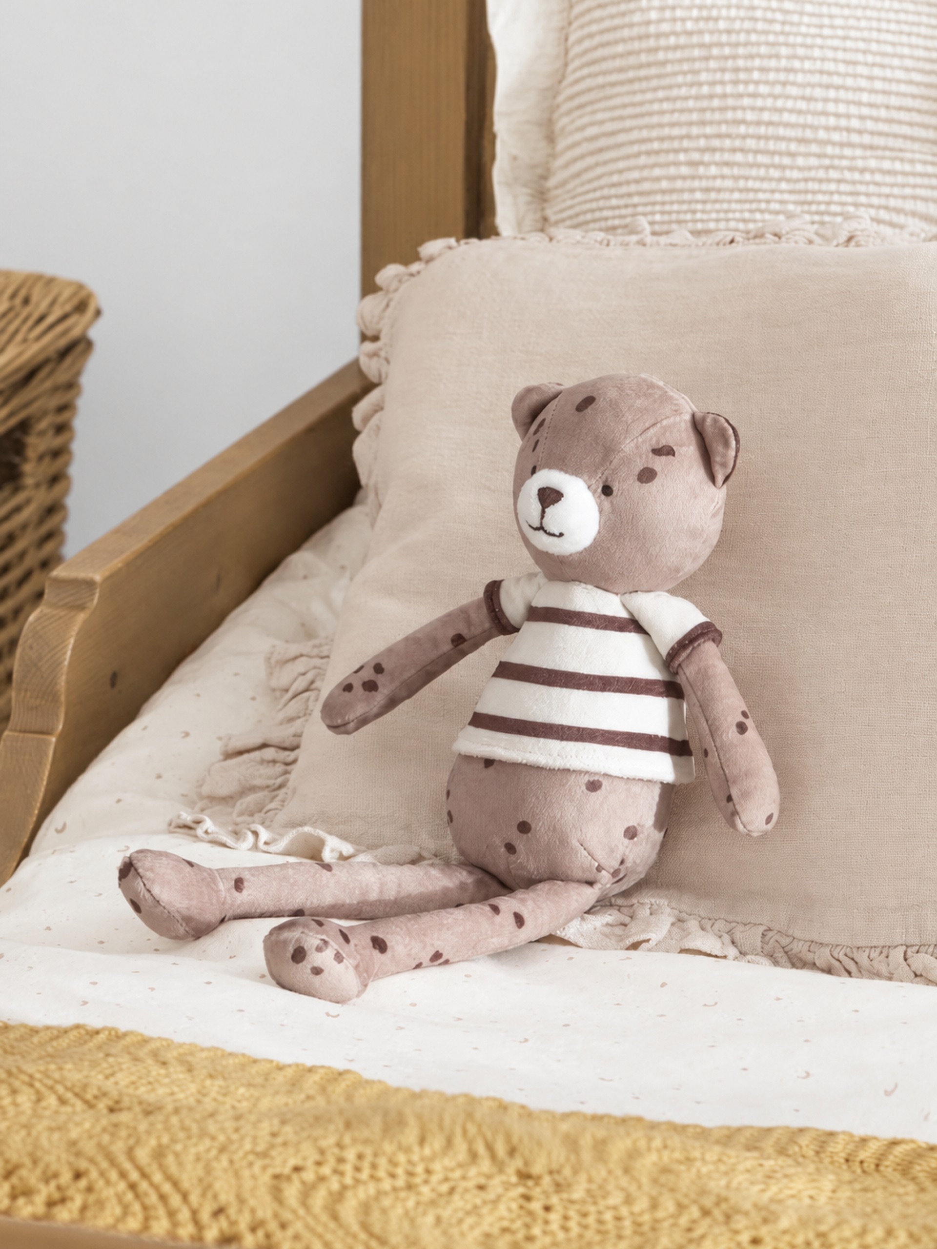 Plush Toy Baby Girl Brown Mayoral