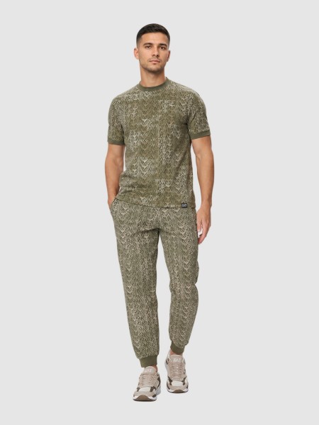 T-Shirt Man Green Ea7 Emporio Armani T-Shirt Man Green Ea7 Emporio Armani