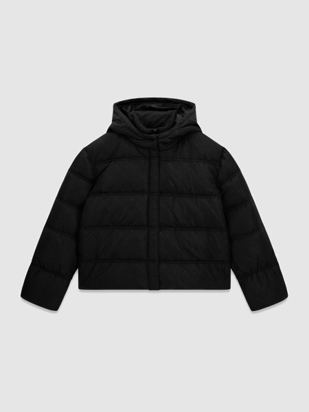 Kispo Guess Menina Padded Hooded Ls Jacket W/zip