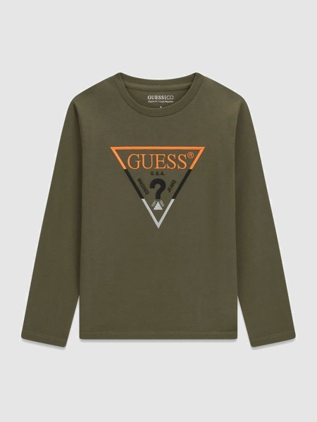 Camisola Guess Menino Ls T-Shirt Camisola Guess Menino Ls T-Shirt