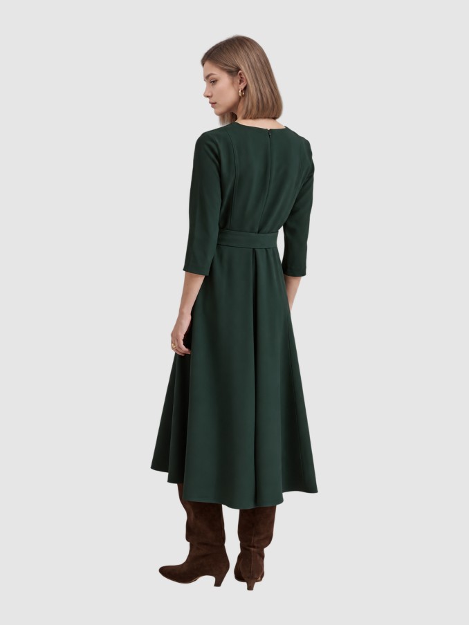 Vestido Mujer Verde Oscuro Lion Of Porches
