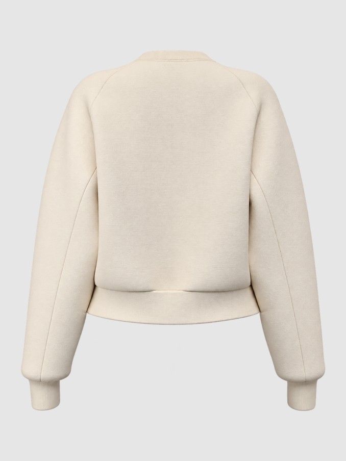 Pullover Woman Cream Guess Underwear