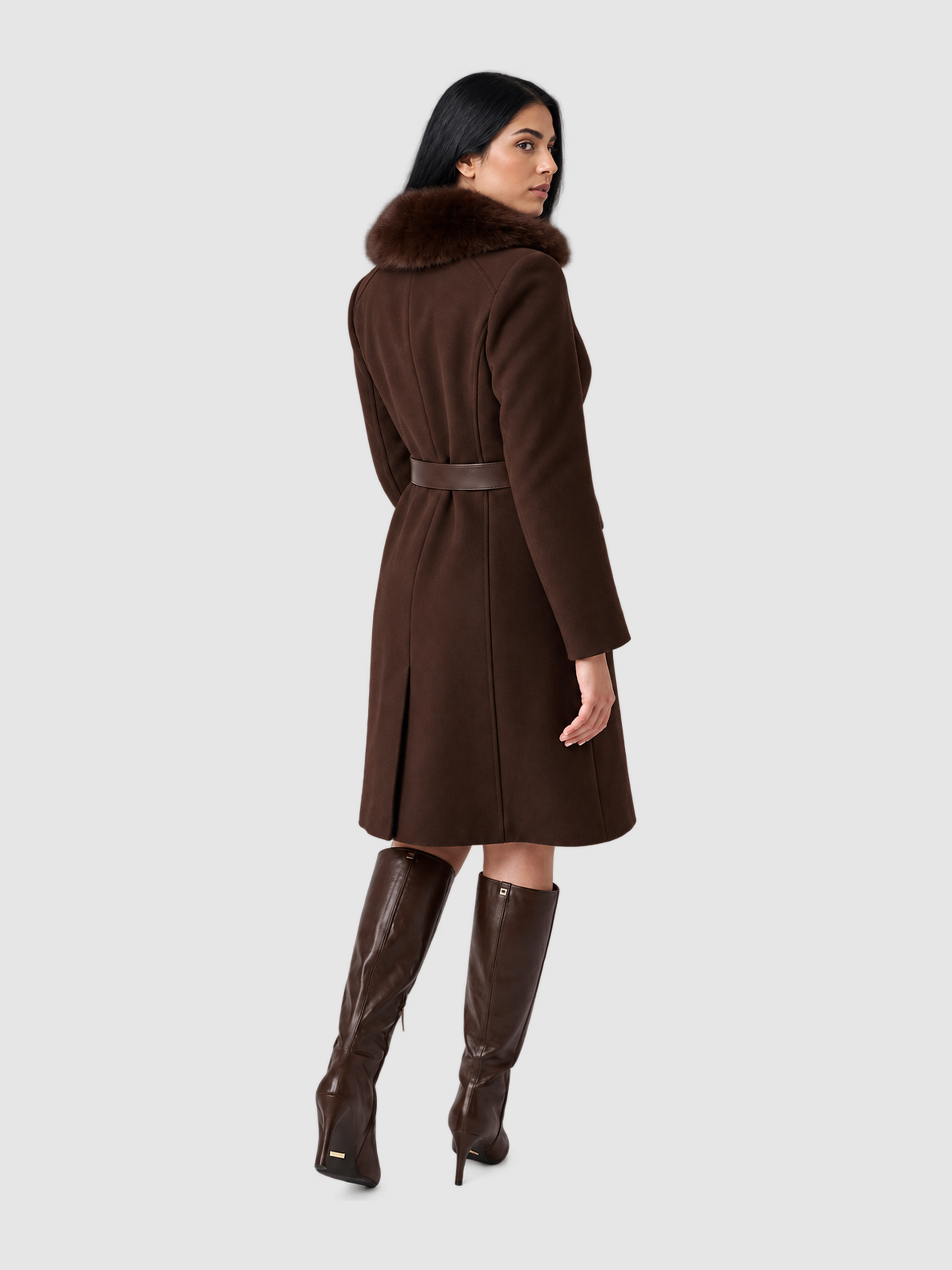 Chaqueta Mujer Castaño Oscuro Guess