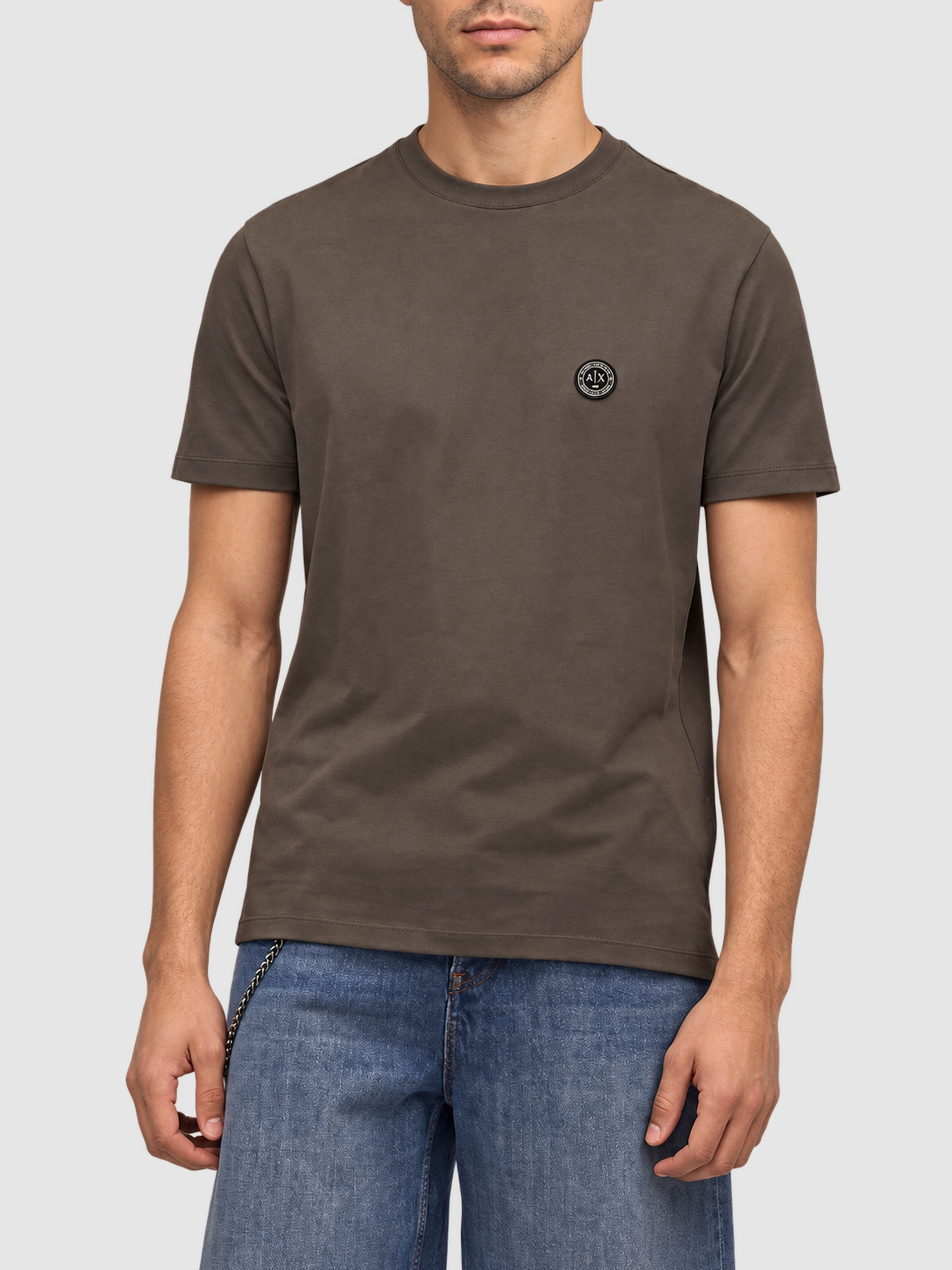 Camiseta Hombre Verde Armani Exchange