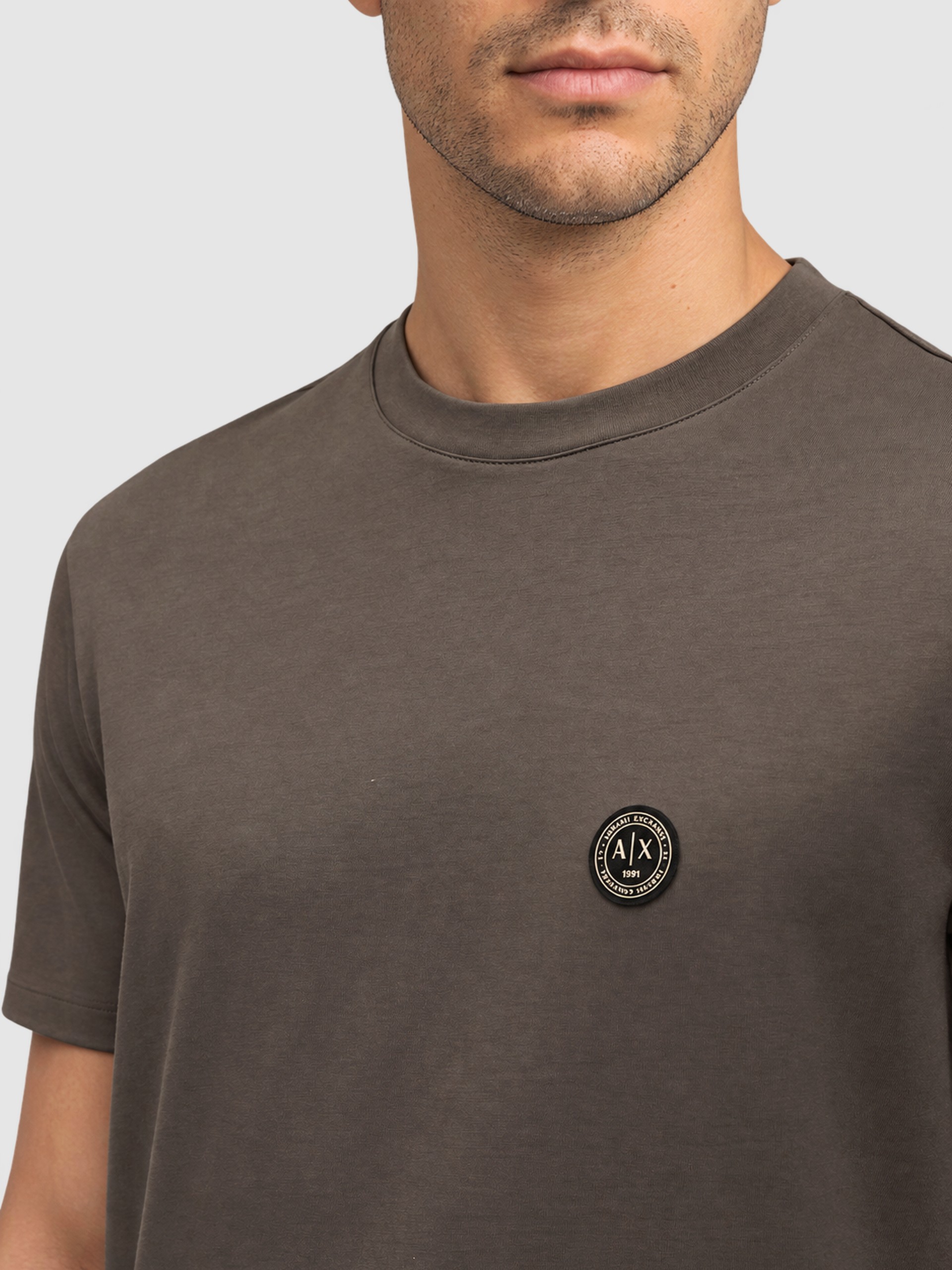 Camiseta Hombre Verde Armani Exchange