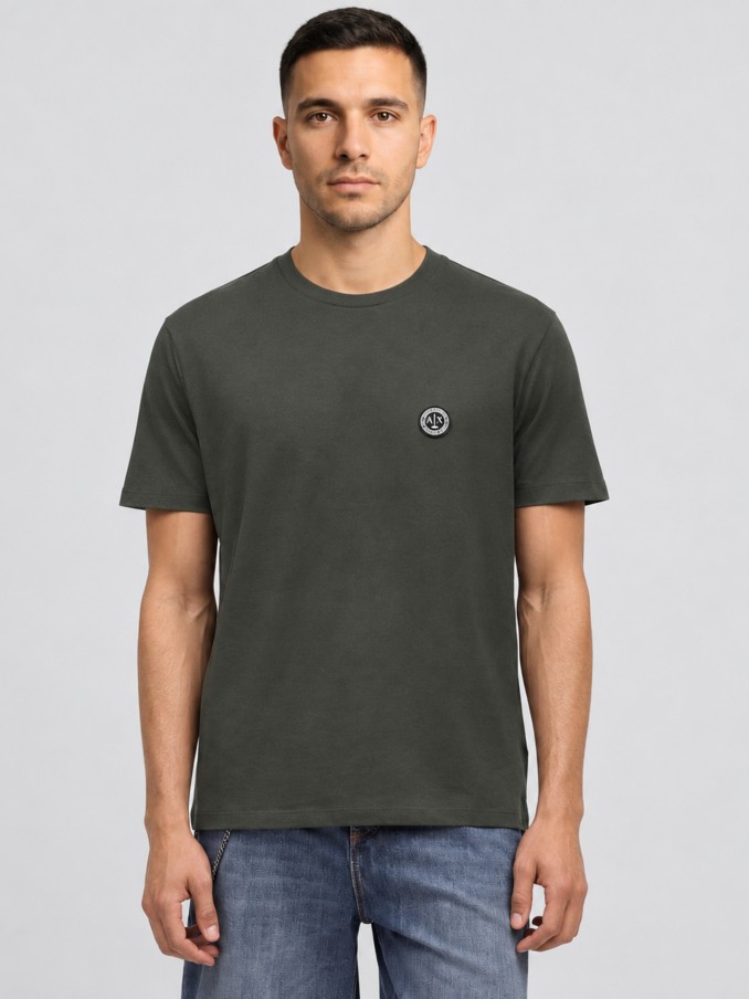 Camiseta Hombre Caki Armani Exchange