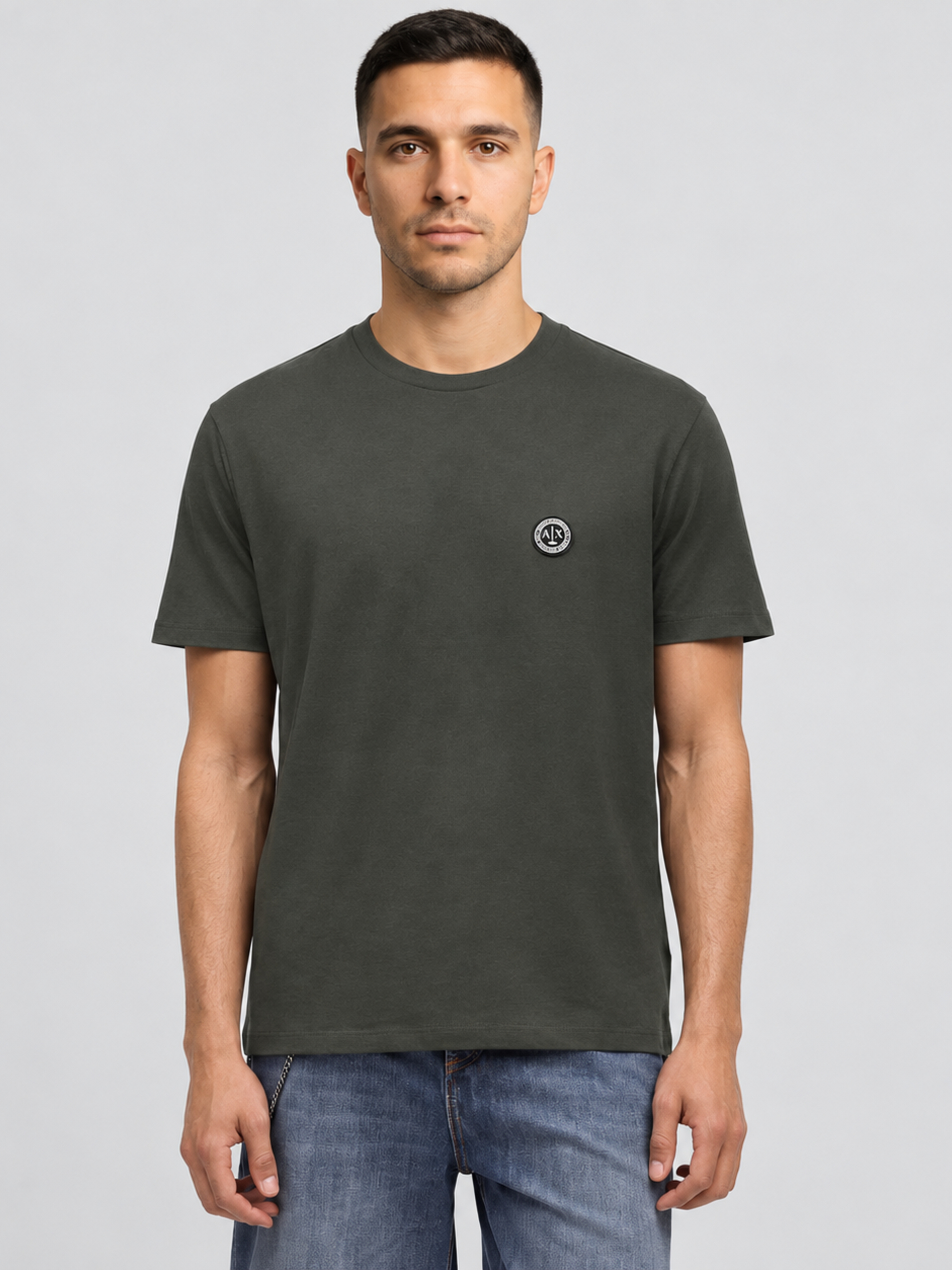 Camiseta Hombre Caki Armani Exchange