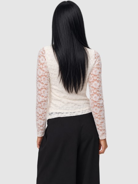 Nightgown Woman White Vero Moda Nightgown Woman White Vero Moda