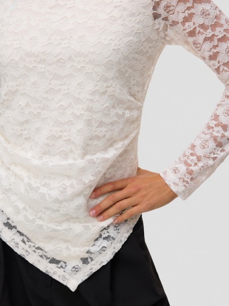 Nightgown Woman White Vero Moda Nightgown Woman White Vero Moda