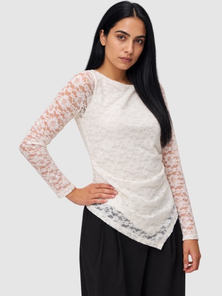 Nightgown Woman White Vero Moda Nightgown Woman White Vero Moda