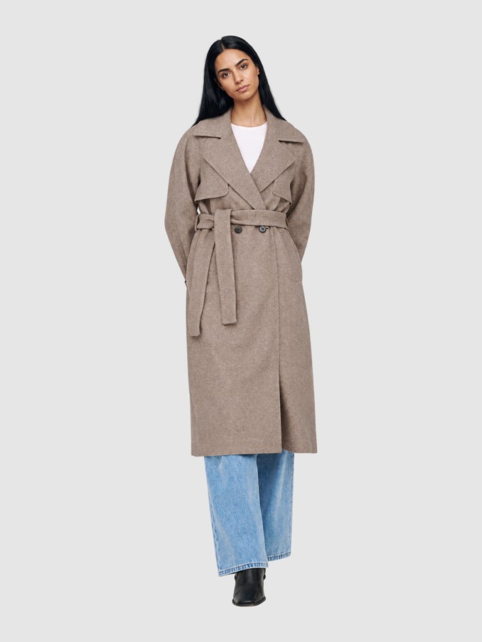 Jacket Woman Beige Only