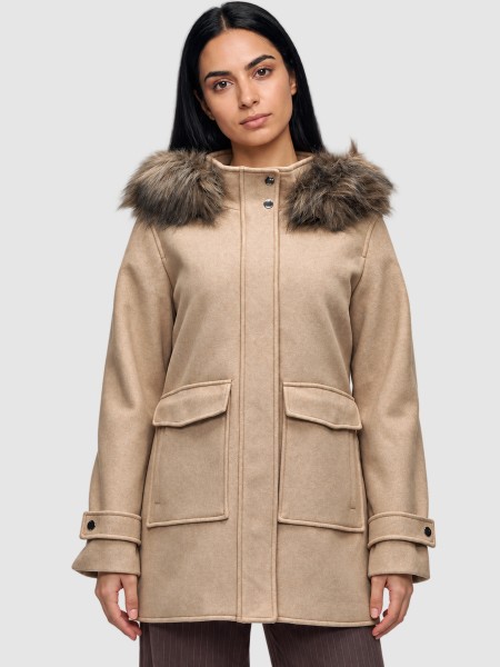 Chaqueta Mujer Beige Only