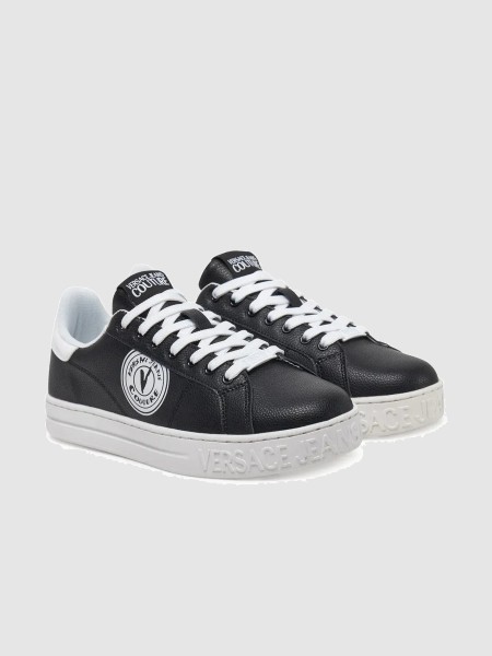 Tenis Hombre Negro Versace Tenis Hombre Negro Versace