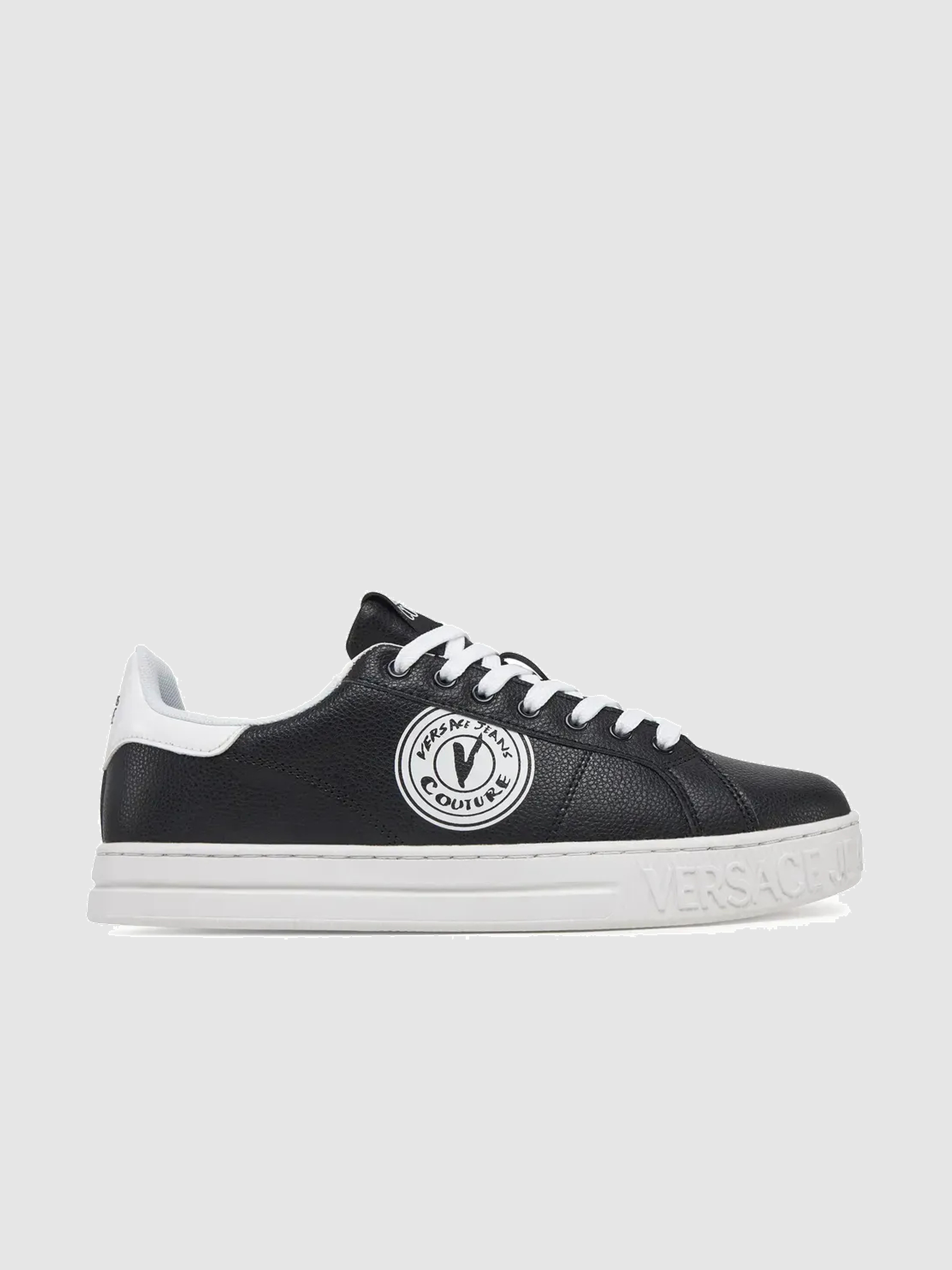 Tenis Hombre Negro Versace