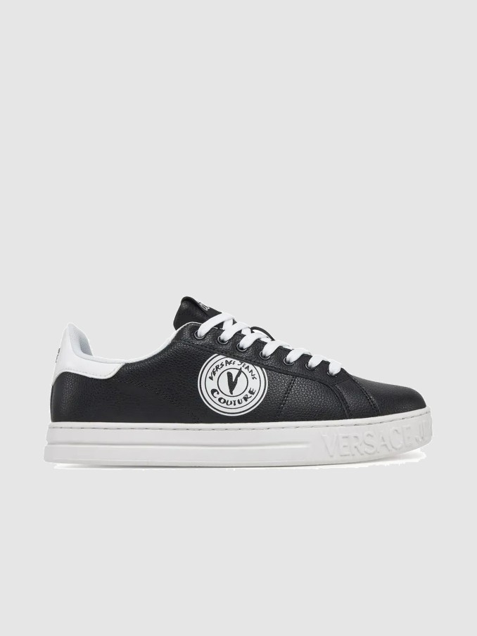 Tenis Hombre Negro Versace